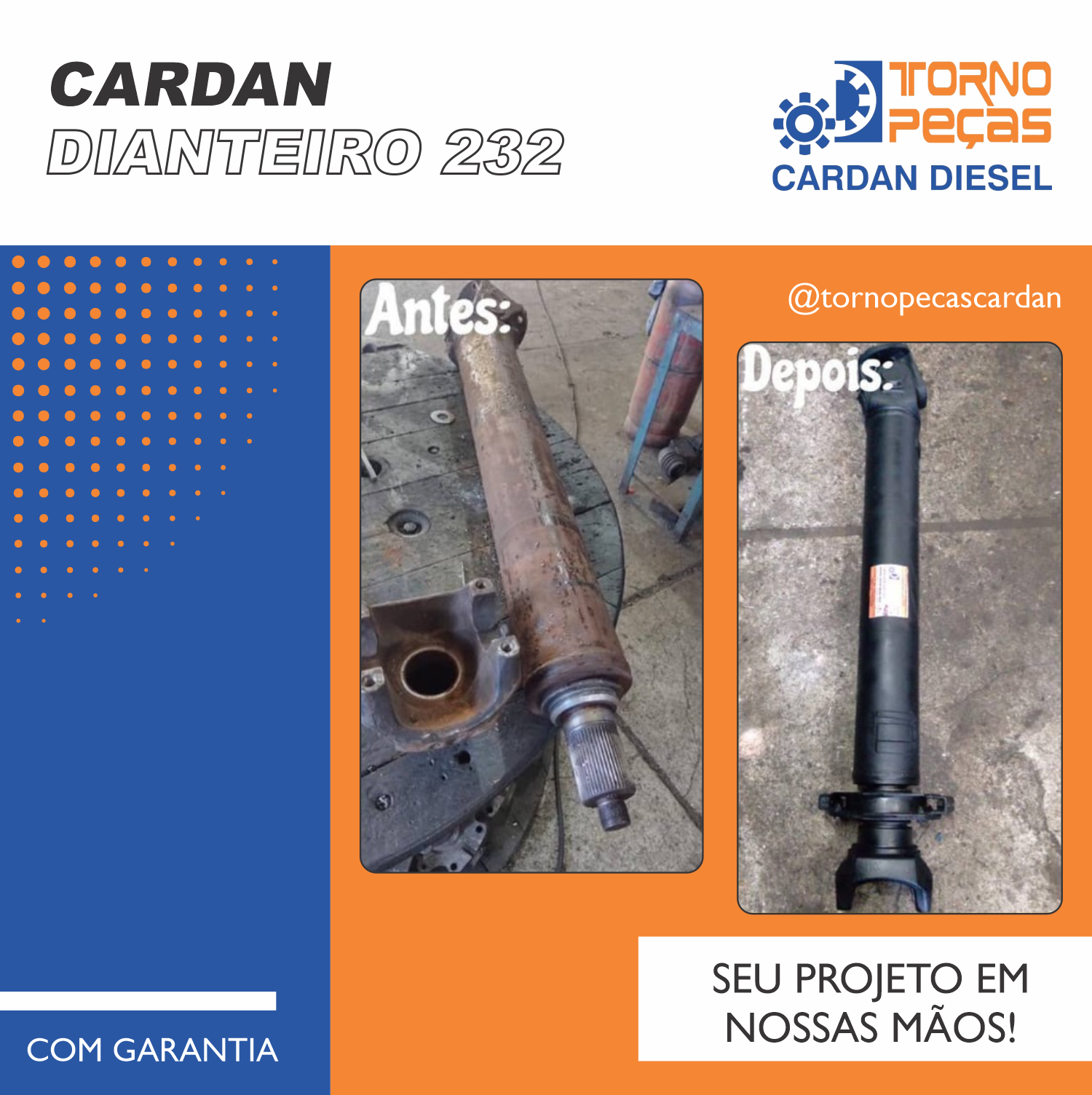 USINAGEM DE CARDANS TORNOPECAS EM BARRA MANSA RJ