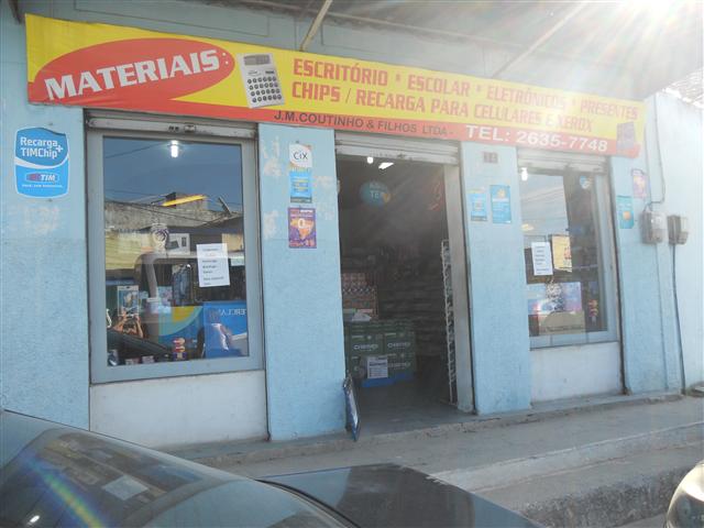 MATERIAIS EM GERAL EM VENDA DAS PEDRAS - J.M COUTINHO E FILHO - RJ