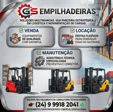 ALUGUEL DE EMPILHADEIRAS EM BARRA MANSA RJ
