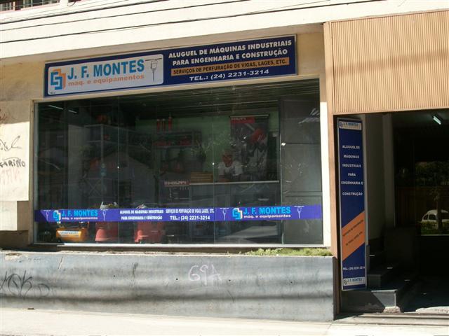 LOCAÇÃO DE MAQUINAS E EQUIPAMENTOS EM PETRÓPOLIS - J F MONTES - RJ