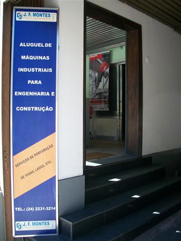 LOCAÇÃO DE MAQUINAS E EQUIPAMENTOS EM PETRÓPOLIS - J F MONTES - RJ