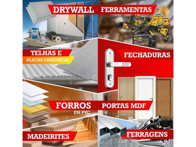 Acabamentos para Construção em Porto Velho - DIEDRO Gesso & MDF