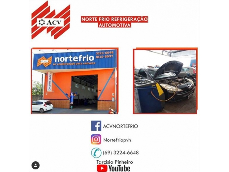 Ar Condicionado Automotivo em Porto Velho - NORTEFRIO