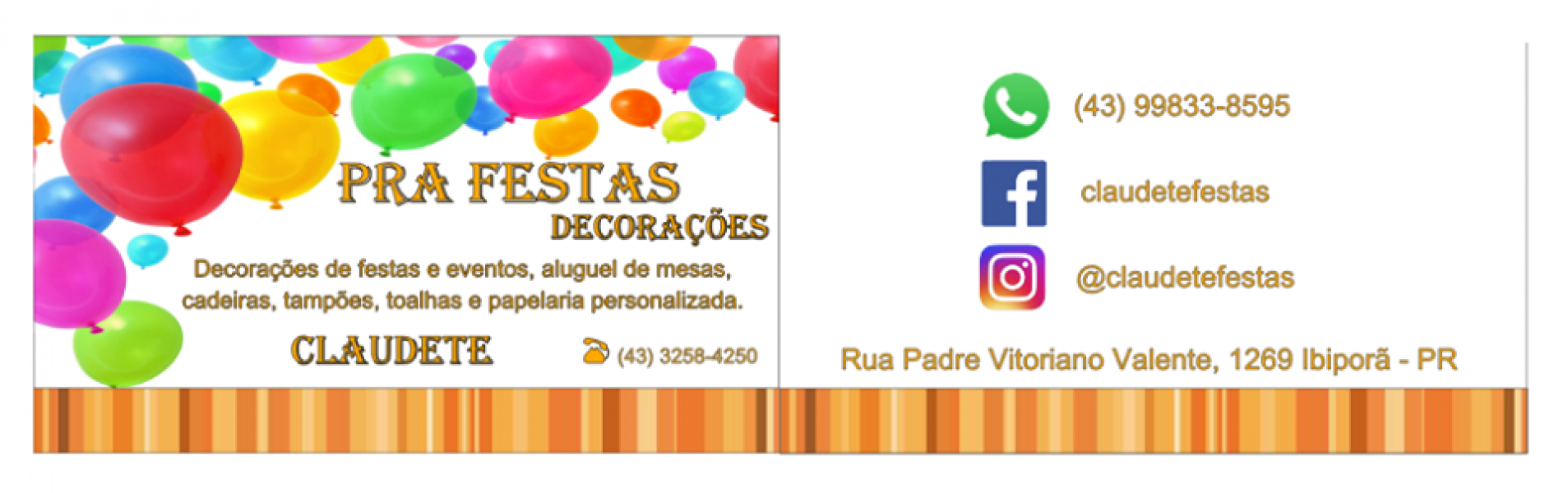 Pra Festas Decor e Personalizados