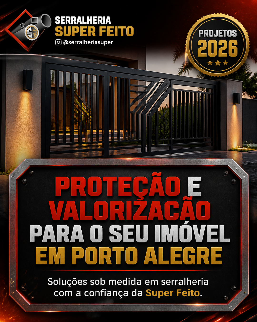 SERRALHERIA NA ZONA NORTE EM PORTO ALEGRE