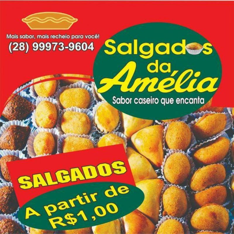 SALGADOS DA AMÉLIA