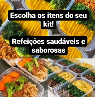 Kit Marmita Fitness