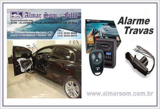 ALARME AUTOMOTIVO EM SANTOS