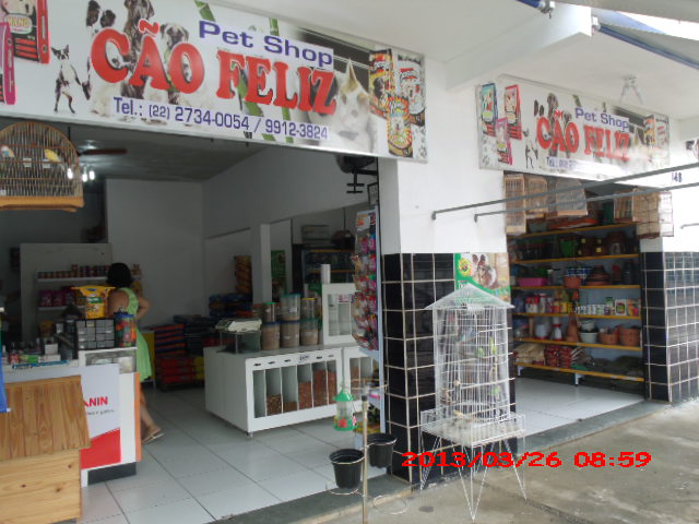 CAO FELIZ PET SHOP EM CAMPOS DOS GOYTACAZES