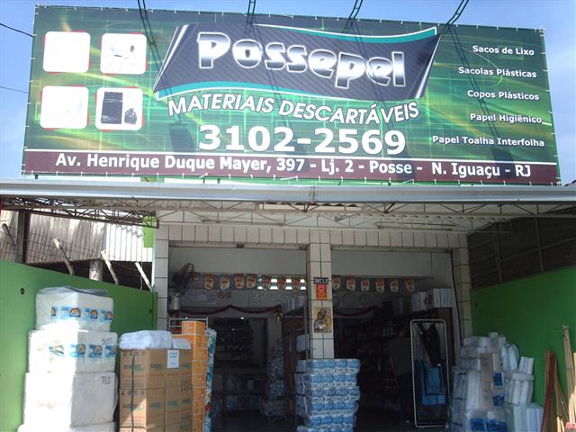 MATERIAIS DESCARTAVEIS POSSE NOVA IGUACU - POSSEPEL - RJ