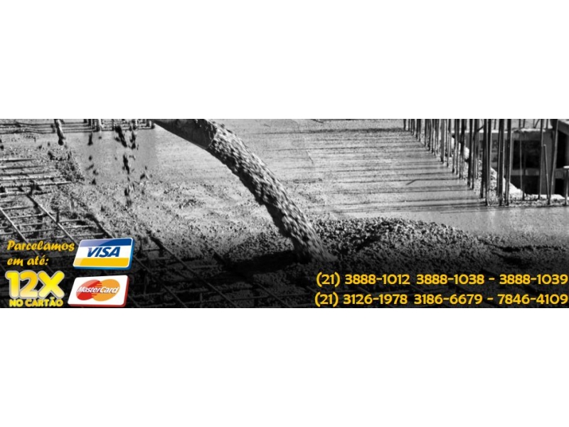 CONCRETO BOMBEADO NO CENTRO DO RIO DE JANEIRO