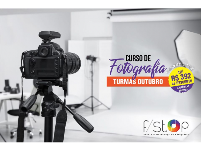 ESCOLA E CURSO DE FOTOGRAFIA EM TAUBATÉ - SP 