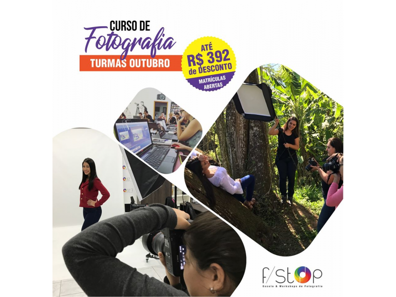 ESCOLA E CURSO DE FOTOGRAFIA EM TAUBATÉ - SP 