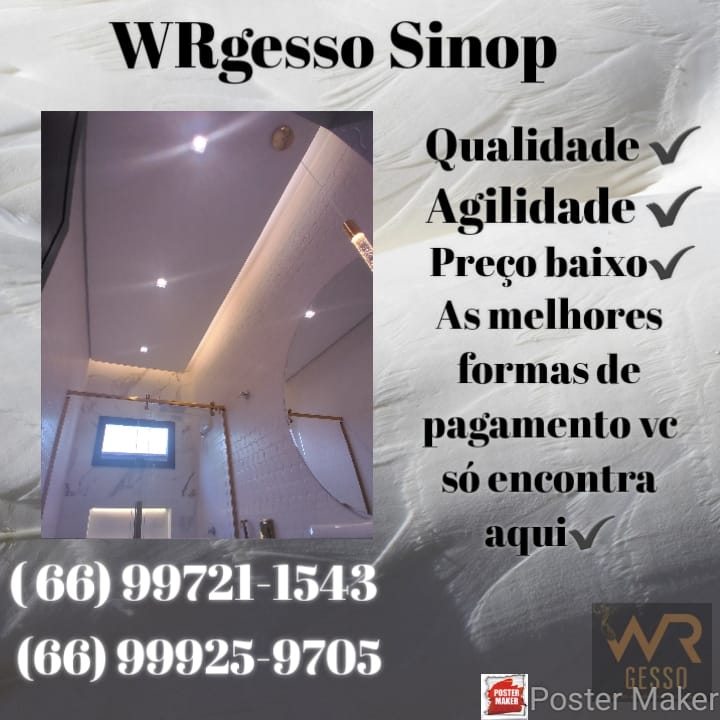 GESSO EM SINOP - MT