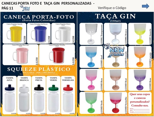 New Brindes Santos Catálogo de Brindes para Personalizar 