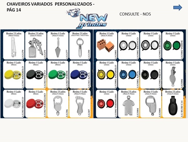 New Brindes Santos Catálogo de Brindes para Personalizar 