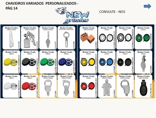 New Brindes Santos Catálogo de Brindes para Personalizar 