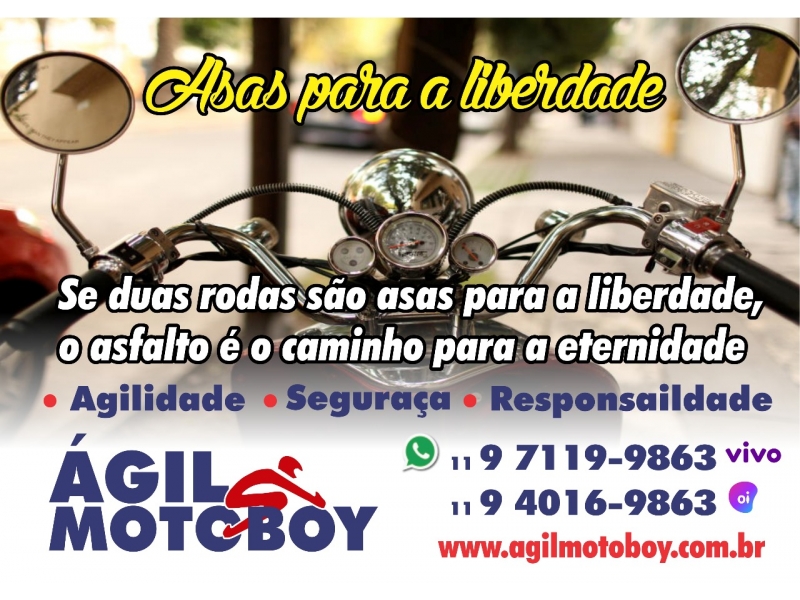 ENTREGAS RAPIDAS MOTOBOY EM SANTO AMARO  - SP