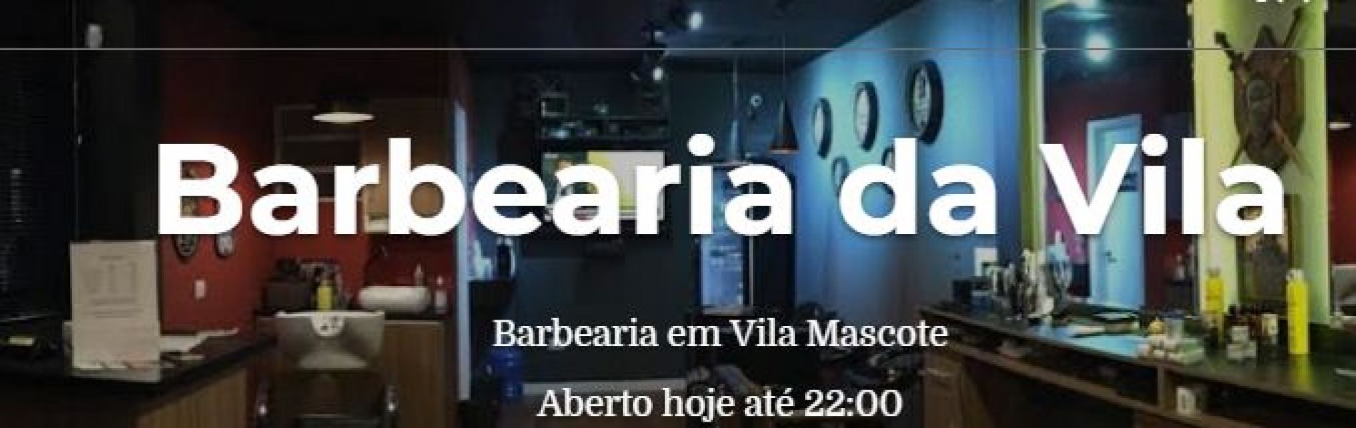 BARBEARIA VILA MASCOTE