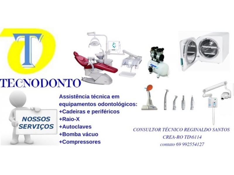 Manutenção em Equipamentos Odontológico em Porto Velho - TECNODONTO