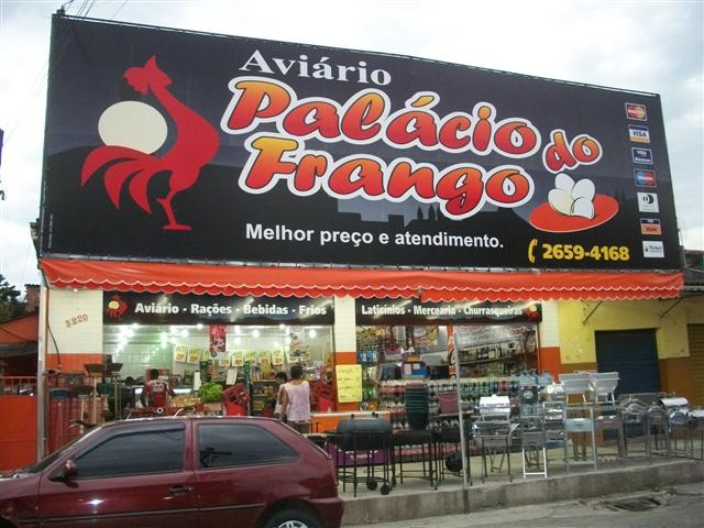AVIÁRIO EM PIABETÁ - PALÁCIO DO FRANGO - RJ
