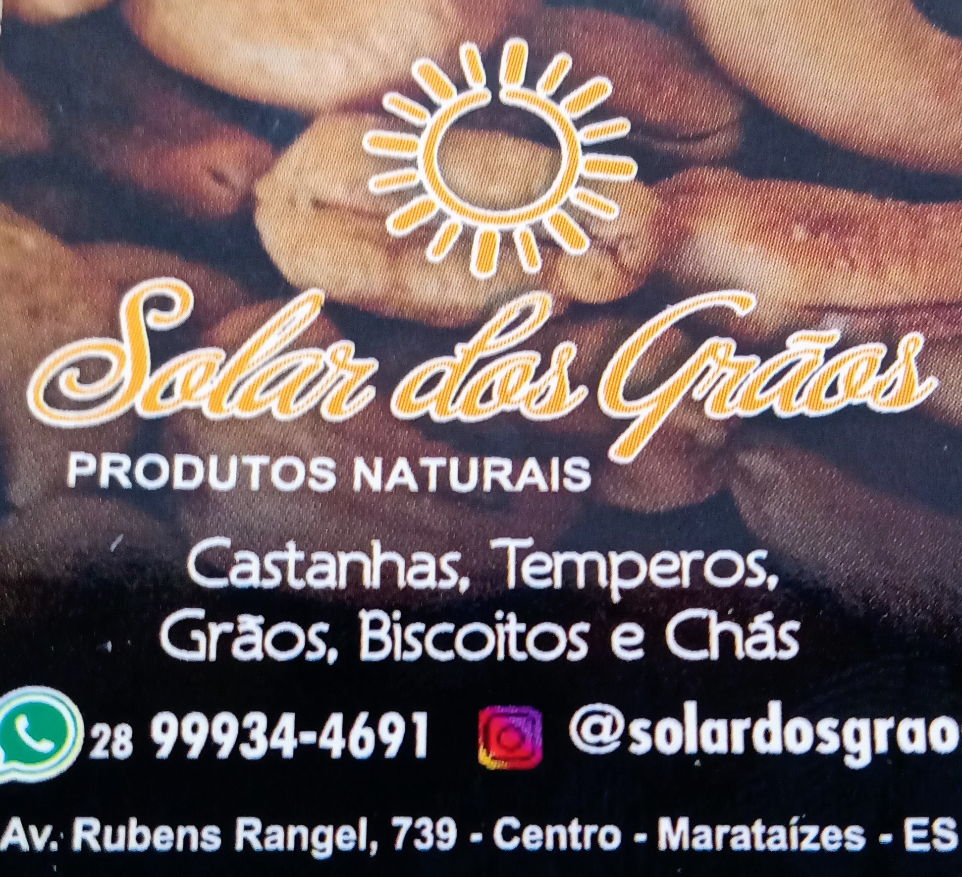 SOLAR DOS GRÃOS E PRODUTOS NATURAIS 