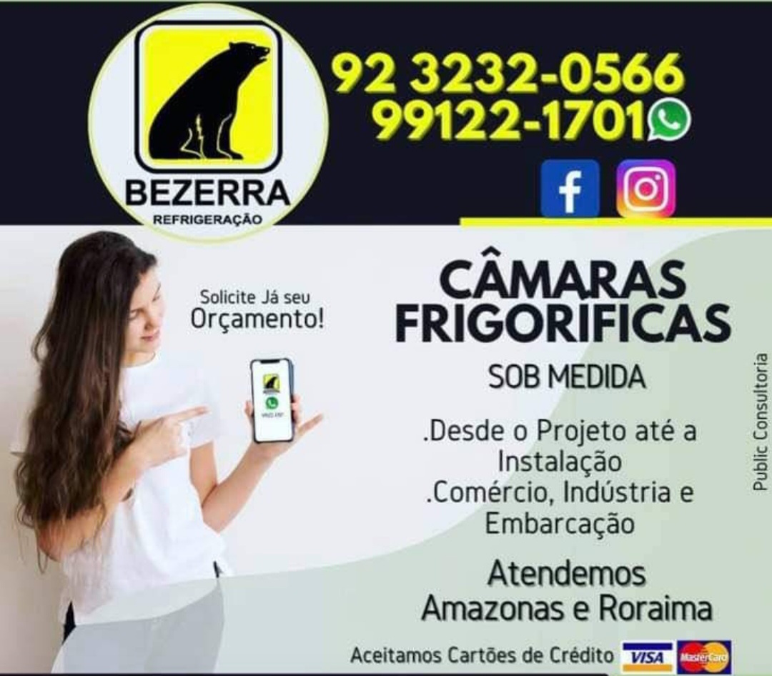 Câmaras Frigoríficas em Boa Vista