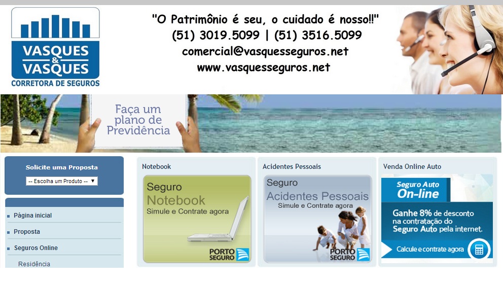 SEGURO RESIDENCIAL EM PETROPOLIS - VASQUES & VASQUES - RJ