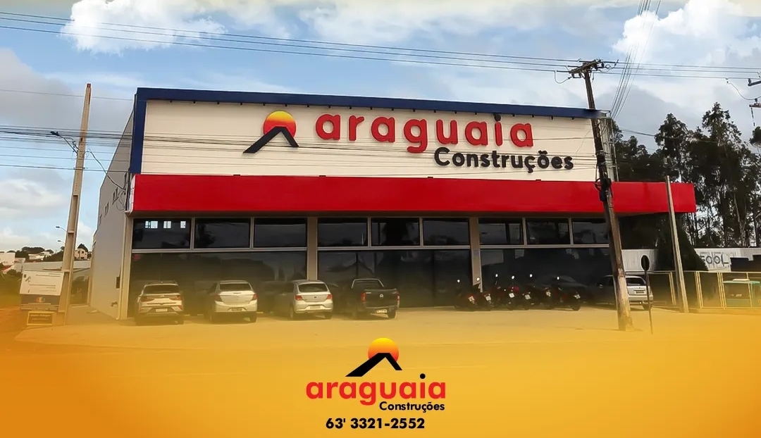 Araguaia Construções. Materiais de Construção em geral. Do básico ao acabamento. 