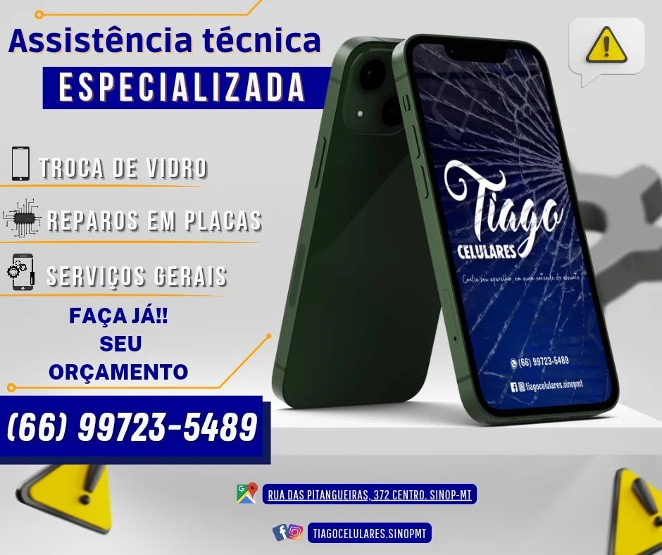 CONSERTO DE CELULAR EM SINOP - MT