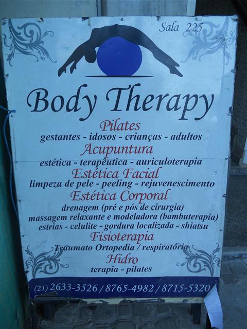 FISIOTERAPIA EM MAGE - BODY THERAPY