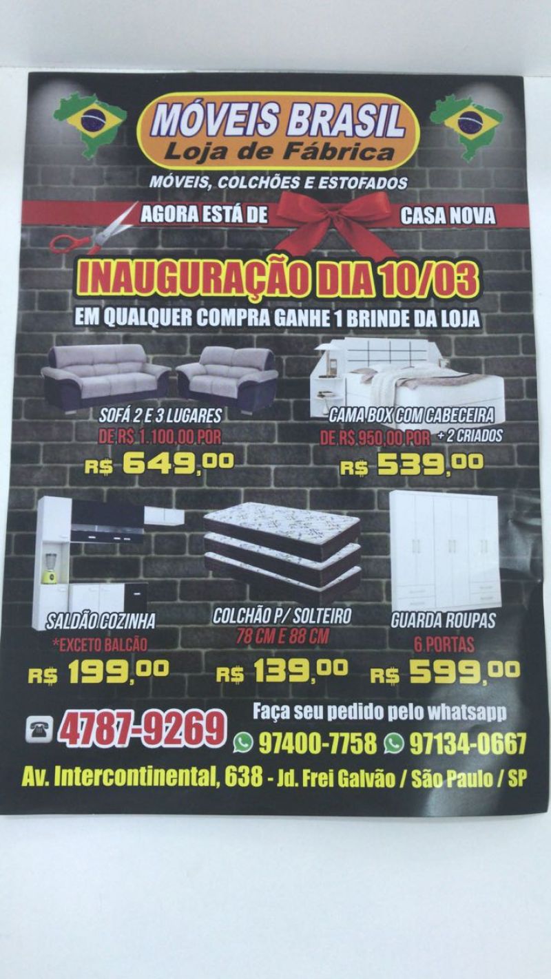 BRASIL MOVEIS DE FABRICA