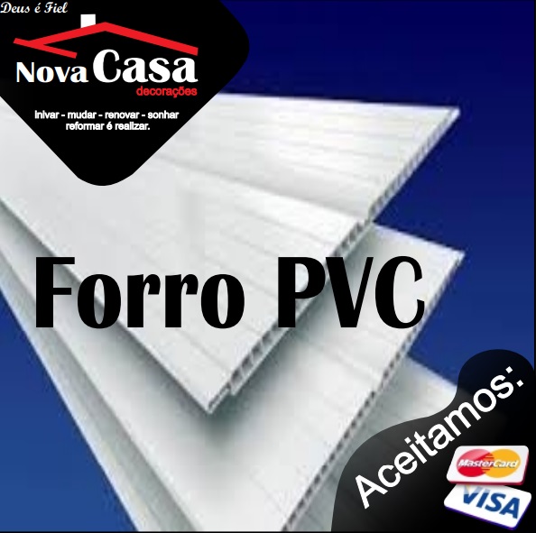 FORRO DE PVC EM VOLTA REDONDA RJ