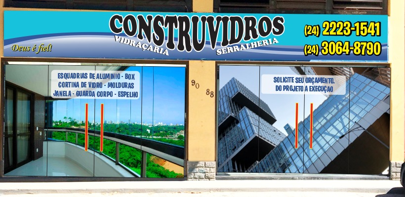 VIDRAÇARIA EM PETRÓPOLIS - WhatsApp Online - RJ
