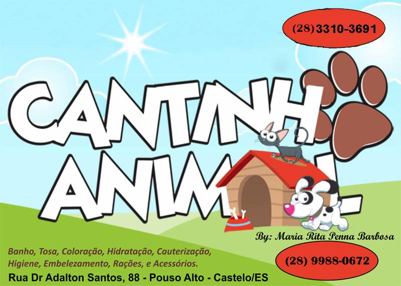 CANTINHO ANIMAL PET SHOP