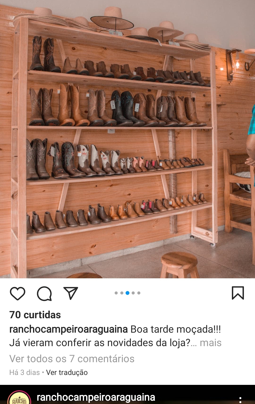 Moda Country em Araguaína. RANCHO CAMPEIRO 