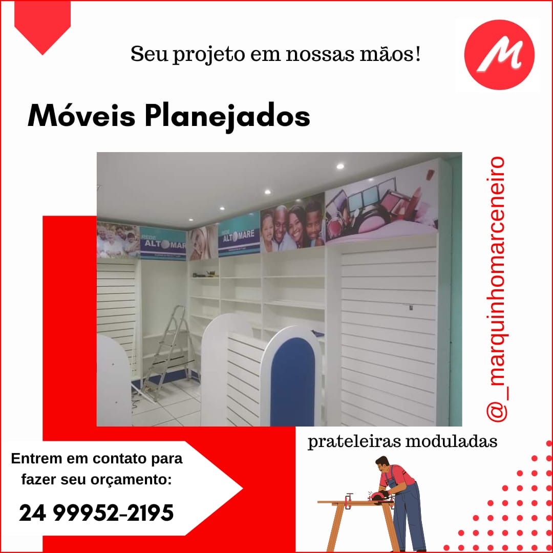 MOVEIS PLANEJADOS EM RIO CLARO RJ