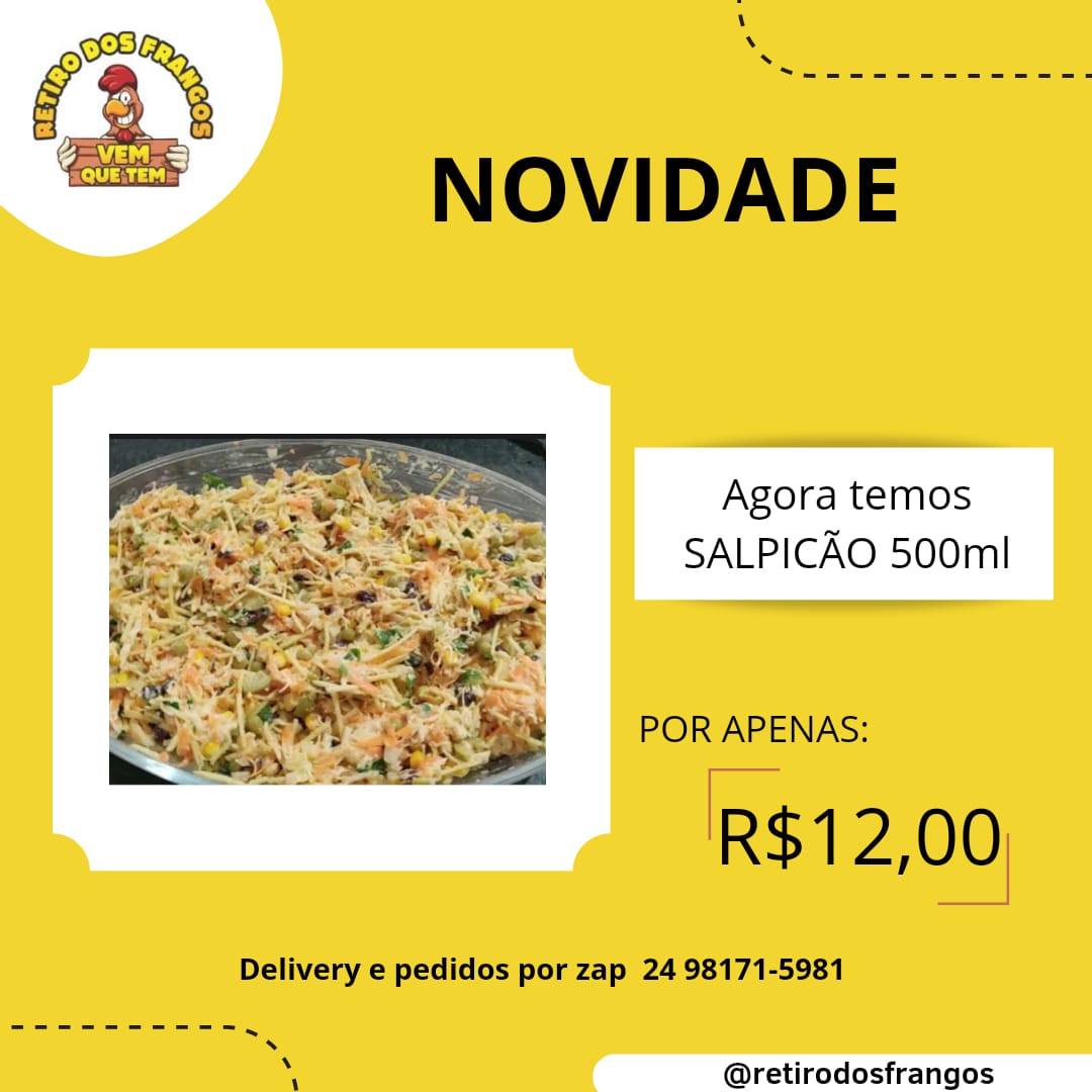 DISK ENTREGA GALETO EM VOLTA REDONDA RJ