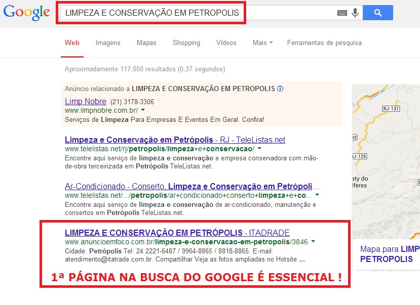 LIMPEZA E CONSERVAÇÃO EM PETRÓPOLIS - ITADRADE