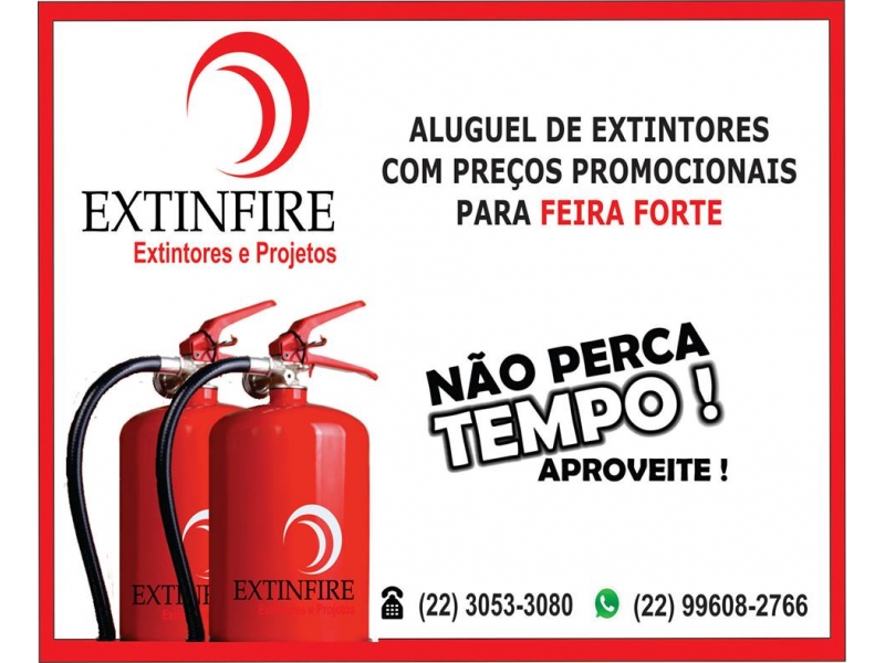 EXTINTORES EM CABO FRIO - RJ