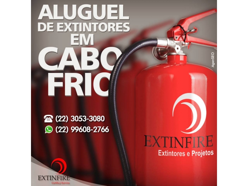 EXTINTORES EM CABO FRIO - RJ