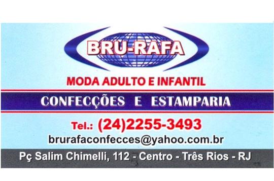 CONFECÇÃO E ESTAMPARIA EM TRÊS RIOS - BRU RAFA - RJ