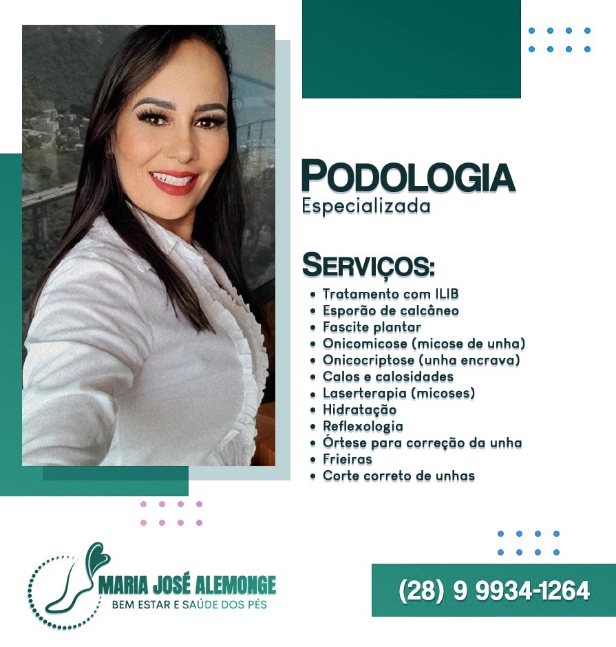 PODÓLOGA EM CACHOEIRO DE ITAPEMIRIM - ES 