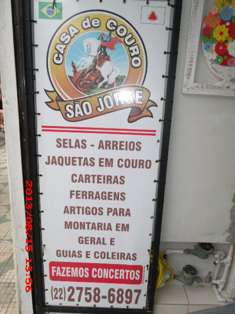CASA DO COURO EM SAO FIDELIS - CASA DO COURO SAO JORGE