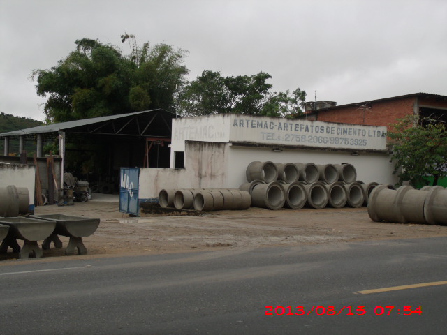 MANILHA DE CONCRETO EM SAO FIDELIS - ARTEMAC