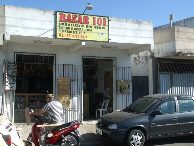 BAZAR 101 EM CAMPOS DOS GOYTACAZES - BAZAR 101