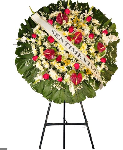 COROA DE FLORES PARA VELÓRIO NA VILA FORMOSA -SP