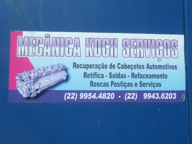 KOCH SERVICOS MECANICOS EM CAMPOS DOS GOYTACAZES - KOCH CENTRO AUTOMOTIVO