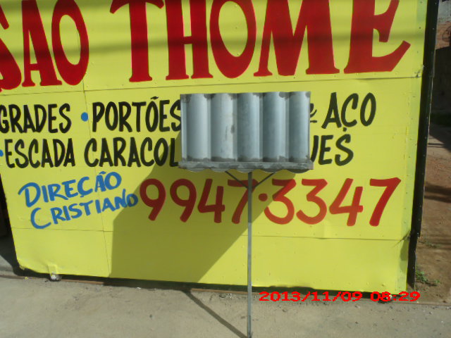 SERRALHERIA EM FAROL DE SAO THOME - SERRALHERIA SAO THOME