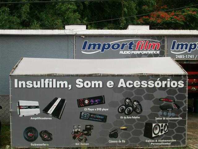 INSULFILM EM PATY DO ALFERES - IMPORT FILM - RJ